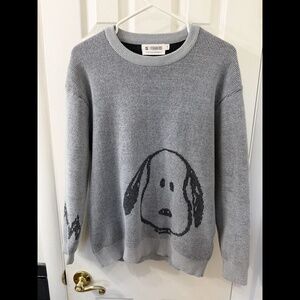 Snoopy Sweater. Size Medium